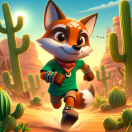 沙漠狐狸短跑